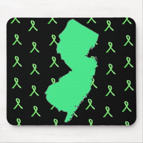 Lyme Disease Awareness Mouse Pad New Jersey Aware