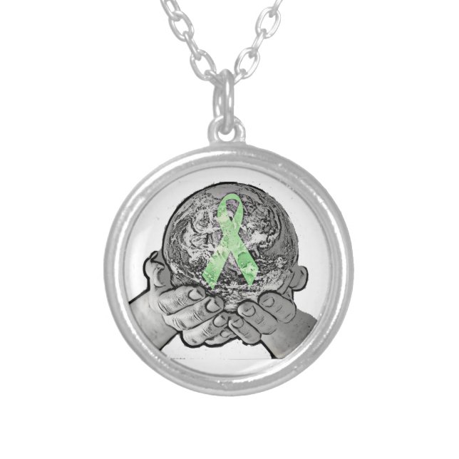 Lyme Disease Awareness Necklace (Front)