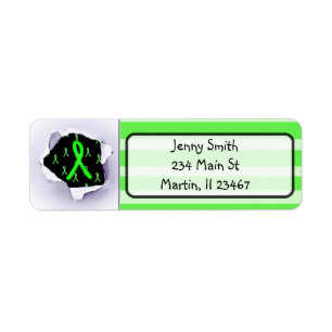 Lyme Disease Awareness Return Address Label