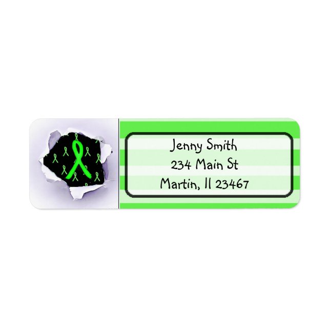 Lyme Disease Awareness Return Address Label (Front)