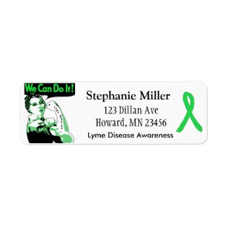 Lyme Disease awareness Return Address Labels