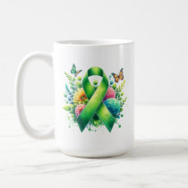 Lyme Disease Awareness Ribbon Coffee Mug