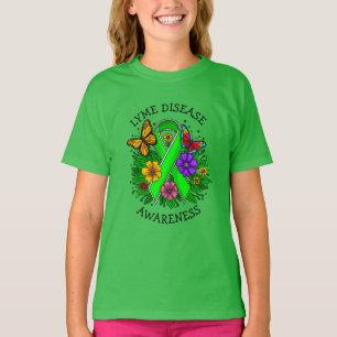 Lyme Disease Awareness Ribbon T-Shirt
