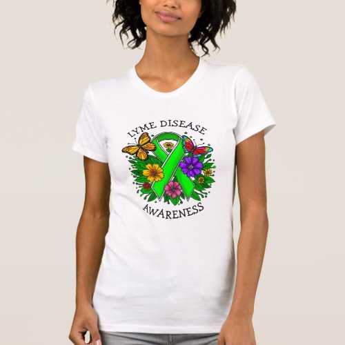 Lyme Disease Awareness Ribbon T_Shirt