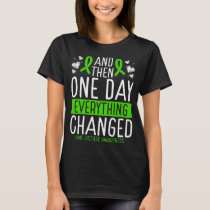 Lyme Disease Awareness Ribbon Warrior Awareness T-Shirt