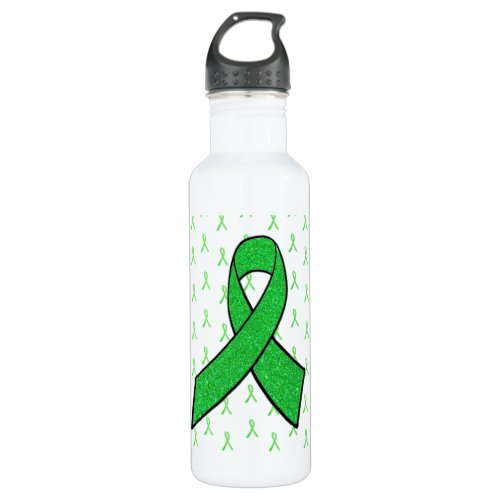 Lyme Disease Awareness Ribbon Water Bottle