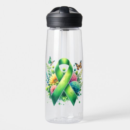 Lyme Disease Awareness Ribbon Water Bottle