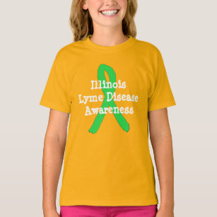Lyme Disease Awareness Shirt for Illinois Child