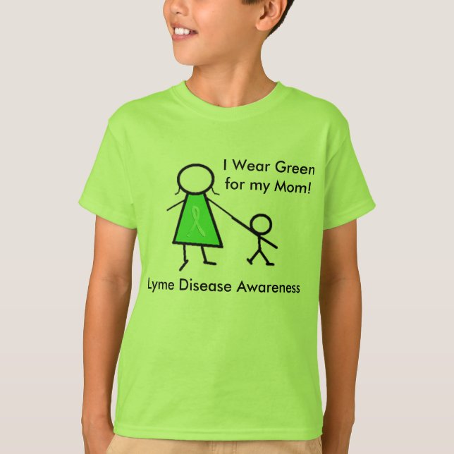 Lyme Disease Awareness Shirt for Kids (Front)