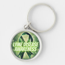 Lyme Disease Awareness  Stylish Glowing Green