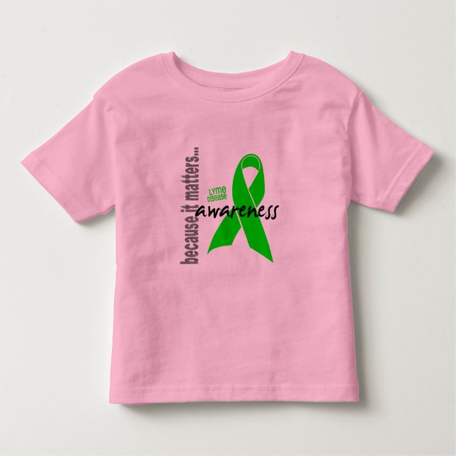 Lyme Disease Awareness Toddler T-shirt (Front)