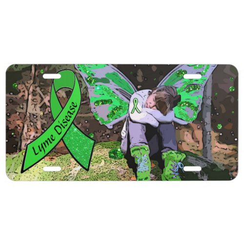 Lyme Disease Awareness Warrior License Plates