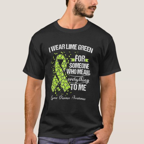 Lyme Disease Awareness Warrior Support Survivor I  T_Shirt