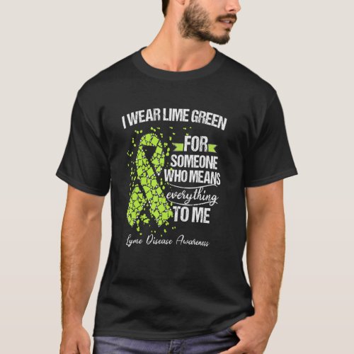 Lyme Disease Awareness Warrior Support Survivor I  T_Shirt