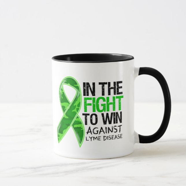 Lyme Disease - Fight To Win Mug (Right)