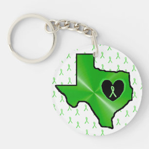Lyme Disease in Texas 2 Sided Key Chain Ring