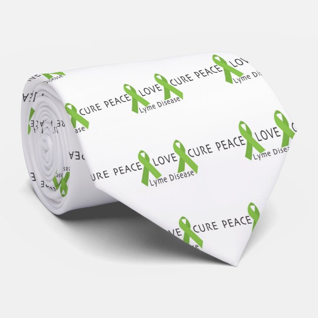 Lyme Disease Neck Tie (Rolled)