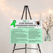 Lyme Disease Prevention Educational Foam Board