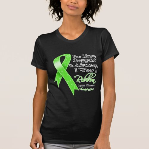 Lyme Disease Support Hope Awareness T_Shirt