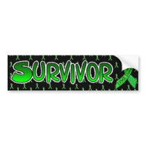 Lyme Disease Survivor Awareness Ribbons Bumper Bumper Sticker