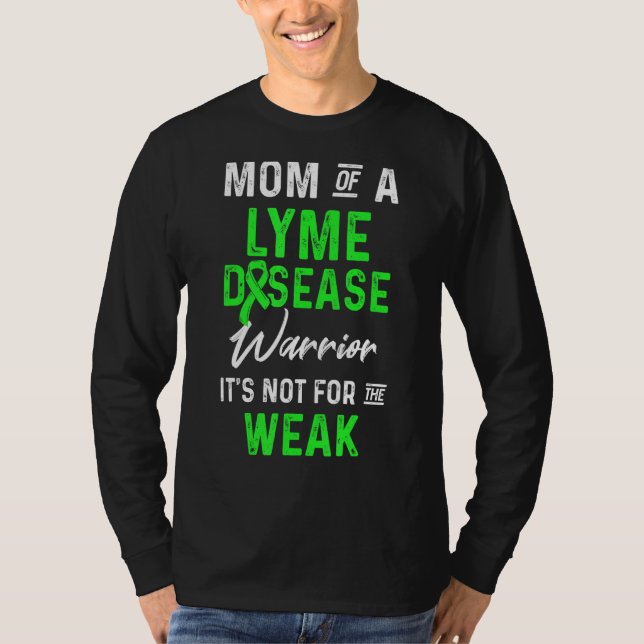 Lyme Disease Survivor Warrior Awareness 42 T-Shirt (Front)
