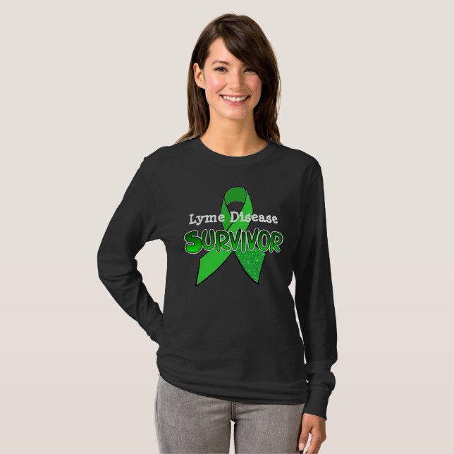 Lyme Disease Survivorr Shirt (Front Full)