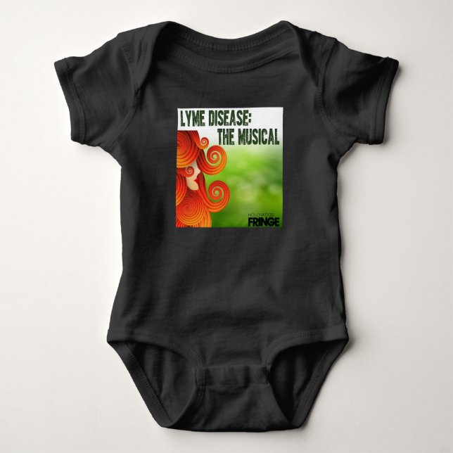Lyme Disease: The Musical Baby Snapsuit Bodysuit (Front)