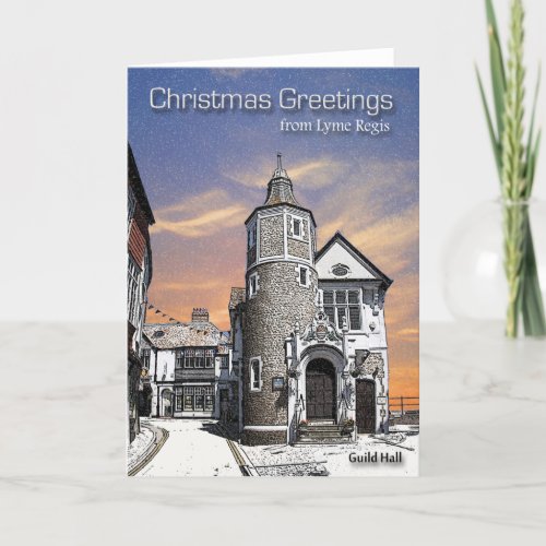 Lyme Regis Christmas Card