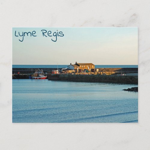 Lyme Regis Cobb Postcard