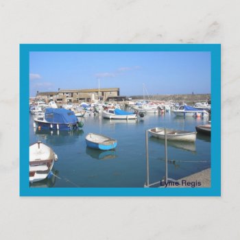 Lyme Regis  Dorset Postcard by artistjandavies at Zazzle