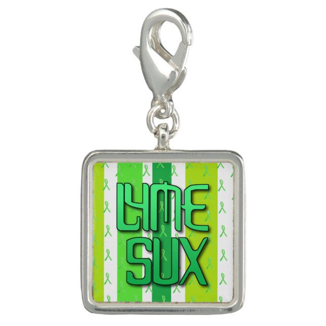 Lyme Sux Charm (Front)