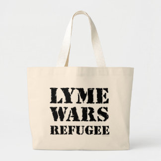 Lyme Wars Refugee Large Tote Bag