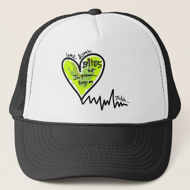 LymeAngels /  Lyme Bites! Trucker Hat (Front)