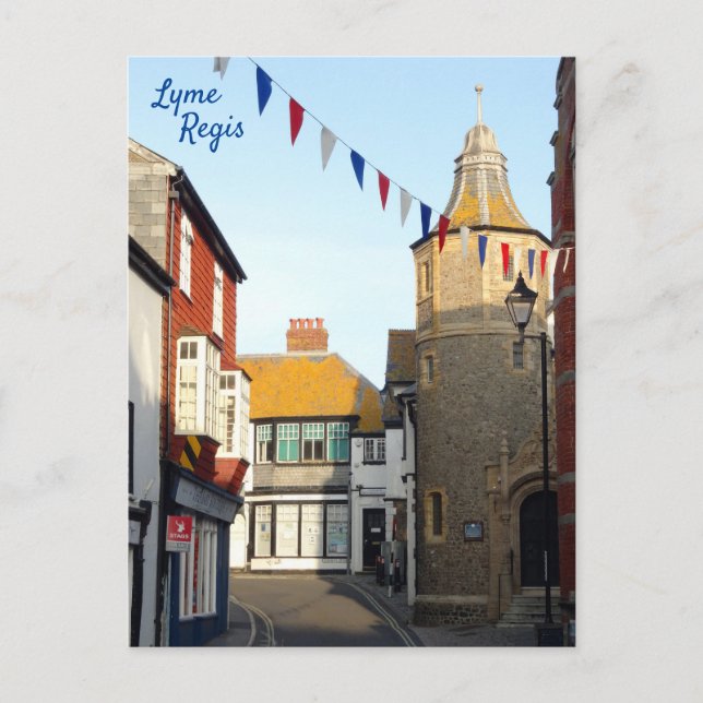 LymeRegis, Dorset, England Postcard (Front)