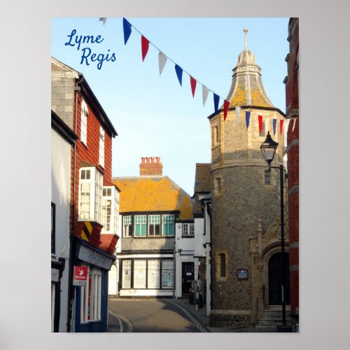 LymeRegis Dorset England Poster