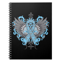 Lymphedema Awareness Cool Wings Notebook