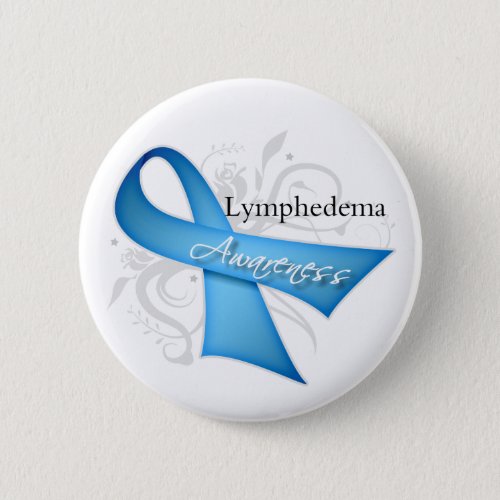 Lymphedema Awareness Ribbon Pinback Button