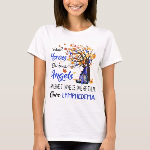 Lymphedema Awareness Ribbon Support Gifts T_Shirt