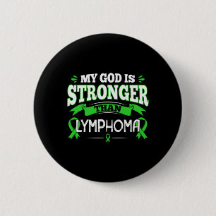 Lymphoma Awareness Gift For Blood Cancer Patients Button