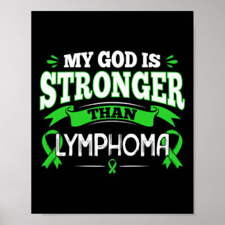 Lymphoma Awareness Gift For Blood Cancer Patients Poster