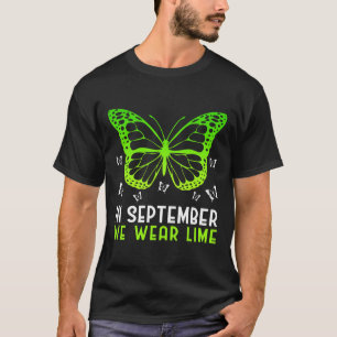 Lymphoma Awareness In September We Wear Lime Butte T-Shirt