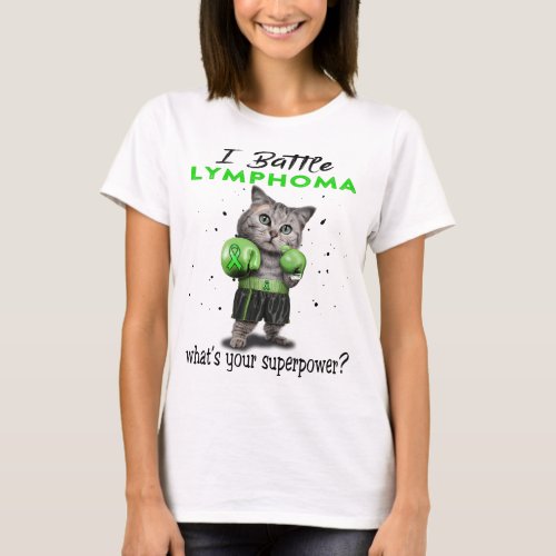 Lymphoma Awareness Ribbon Support Gifts T_Shirt