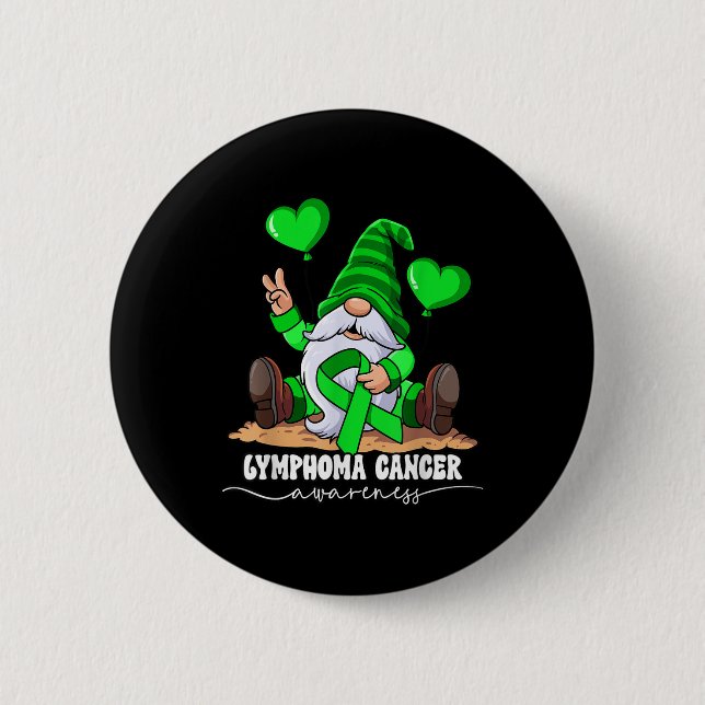 Lymphoma Cancer Awareness  Button (Front)