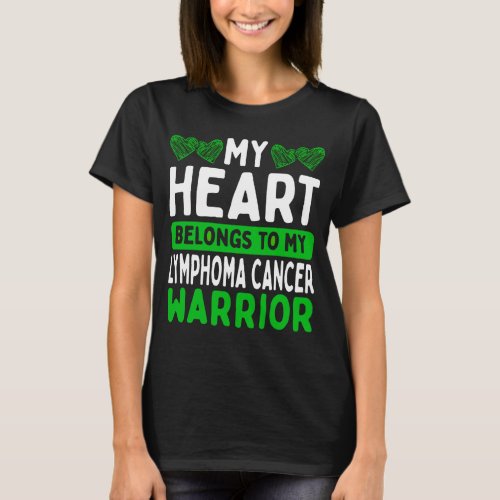 Lymphoma Cancer Awareness Lymphoma Cancer Warrior T_Shirt
