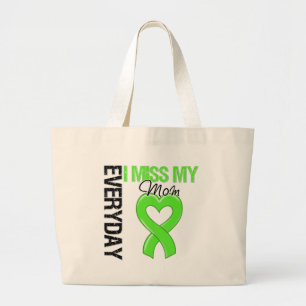 Lymphoma Everyday I Miss My Mom Large Tote Bag
