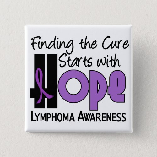 Lymphoma Hodgkins HOPE 4 Button