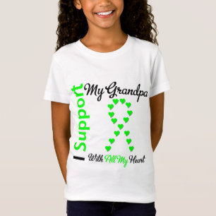 Lymphoma I Support My Grandpa T-Shirt