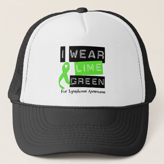 lime green trucker hat