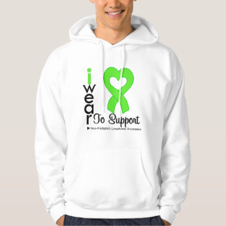 Lymphoma Lime Green Non Hodgkins Support Hoodie