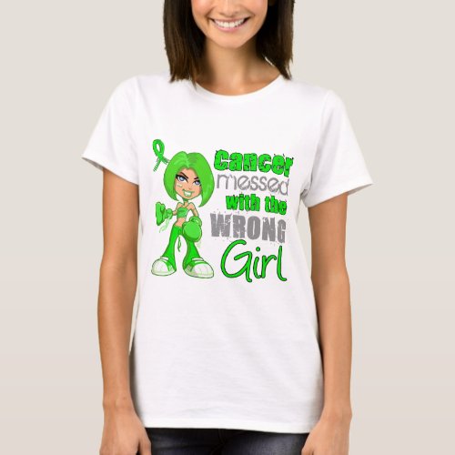 Lymphoma Messed With Wrong Girlpng T_Shirt